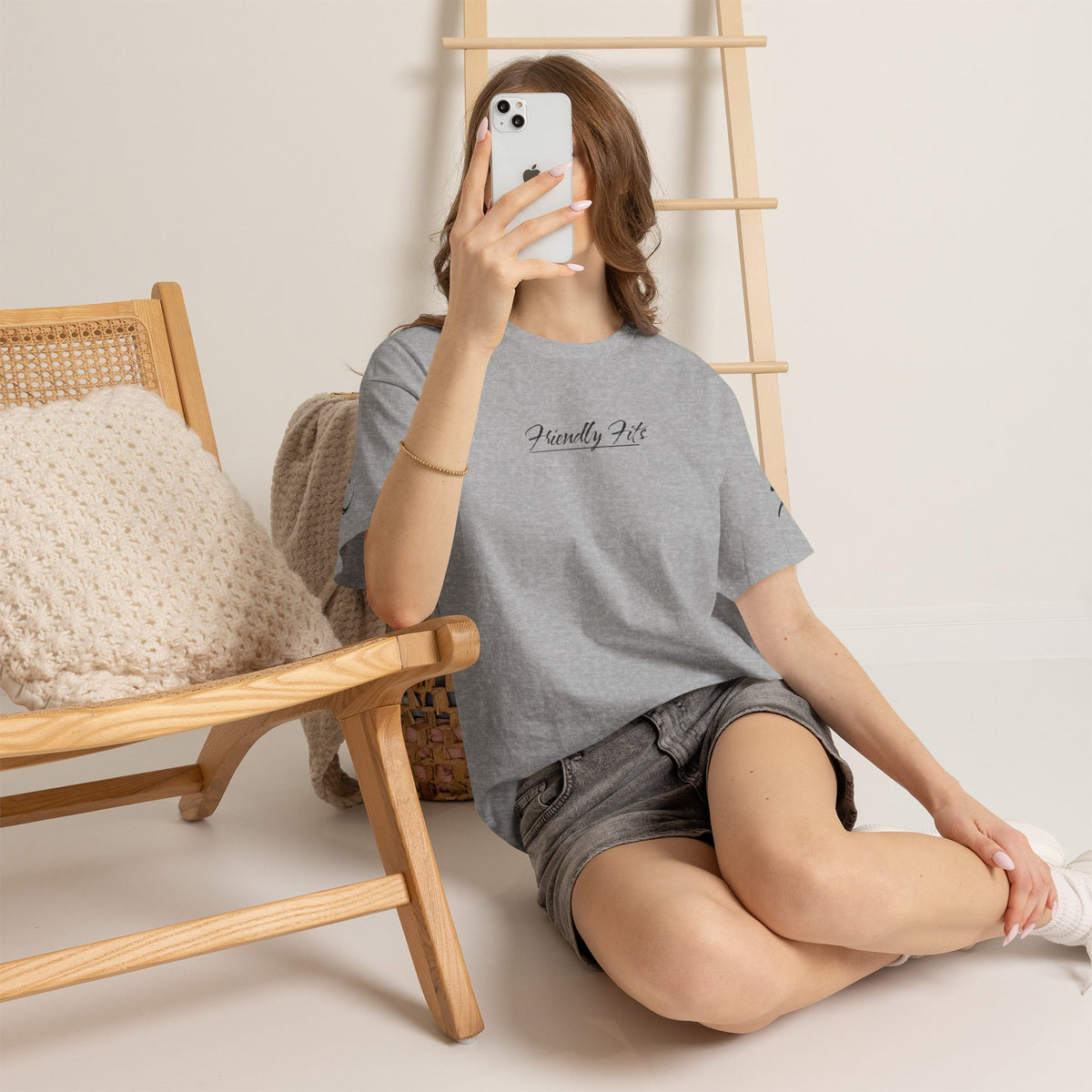 Friendly Fits Script Logo Tee
