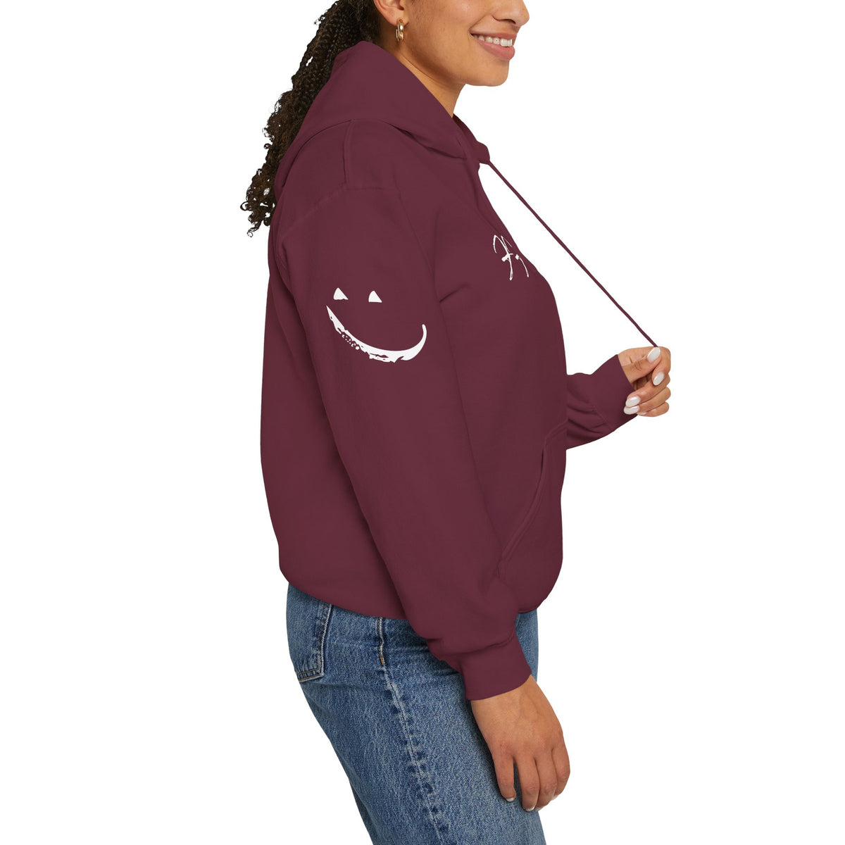 Fall Fashion Friendly Fits Hoodie Alternate Logo