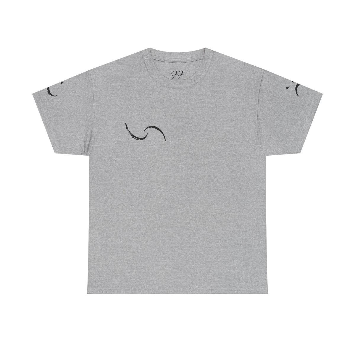 Friendly Fits Minimalist Script Tee logo