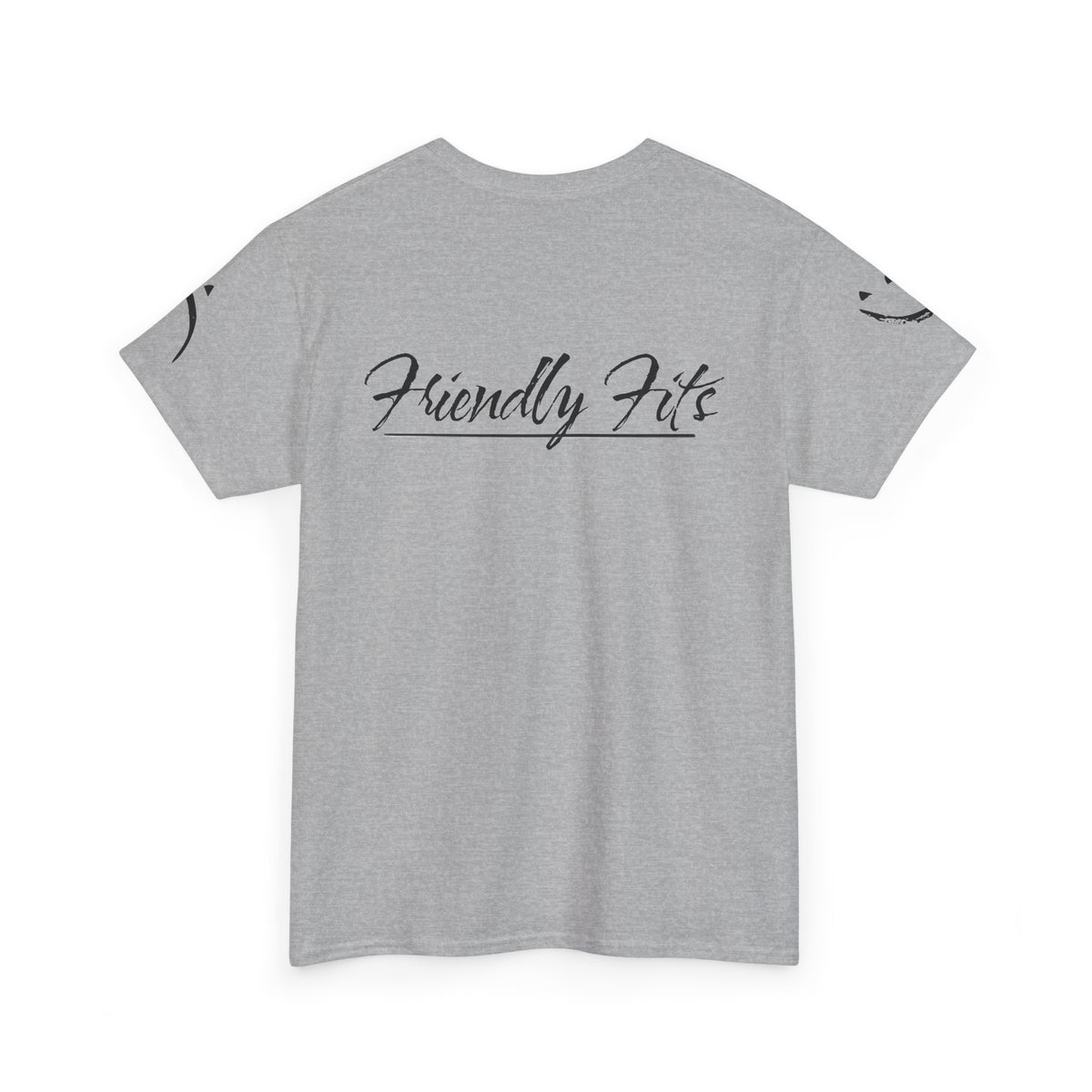 Friendly Fits Minimalist Script Tee logo