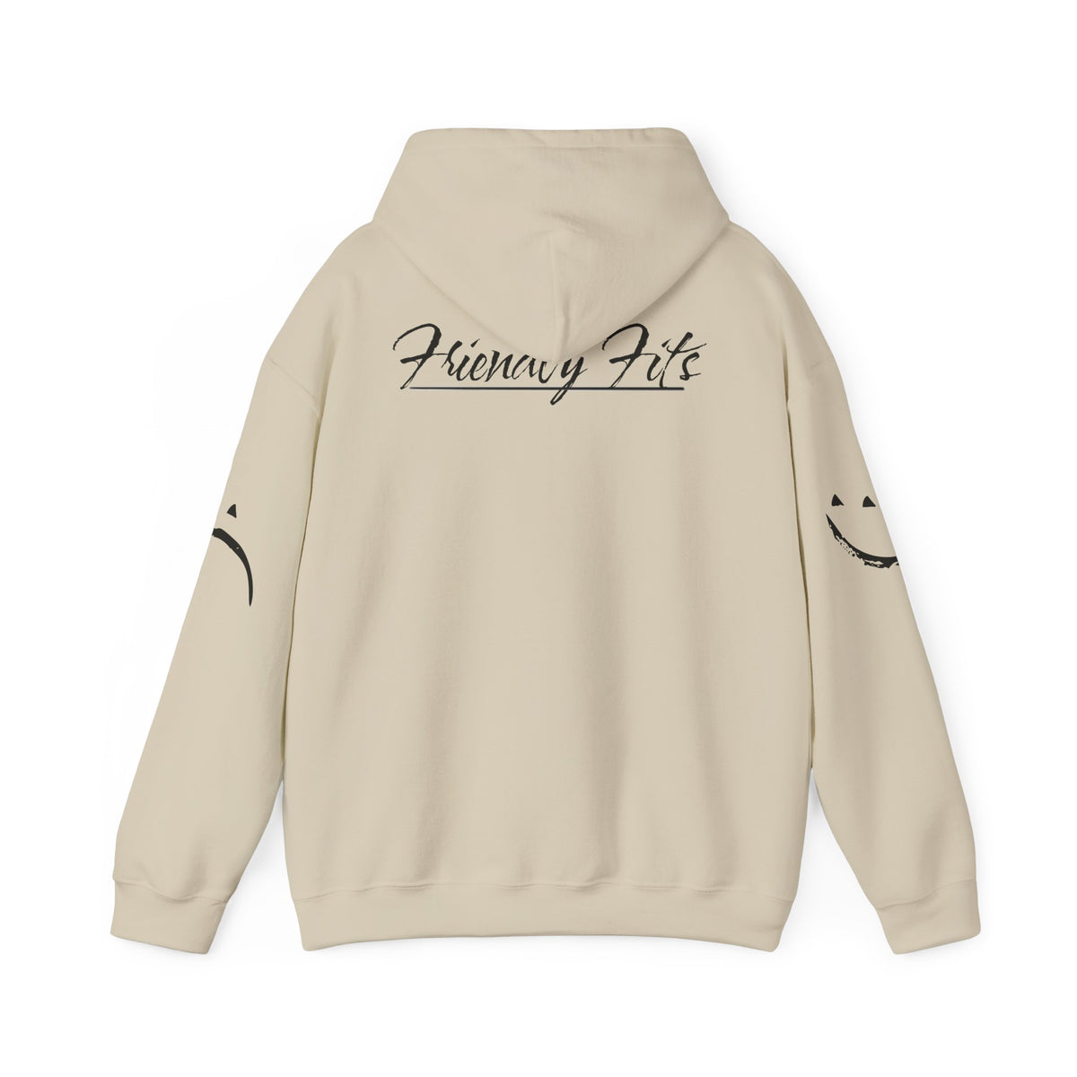 Minimalistic Friendly Fits Hoodie Alternate Logo