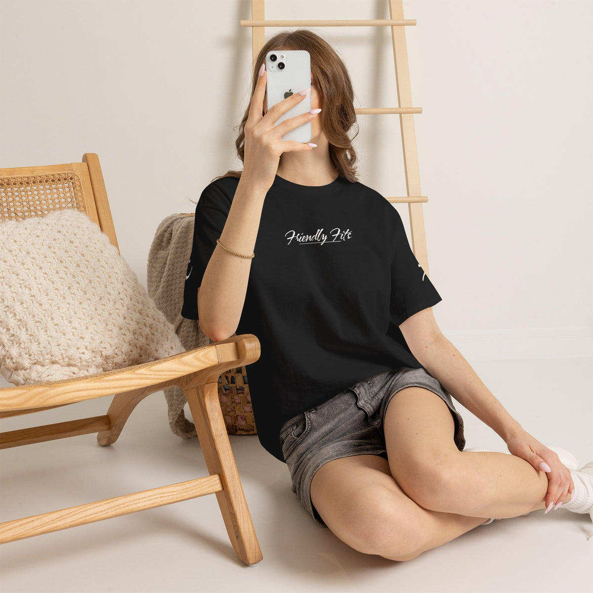Friendly Fits Script Logo Tee