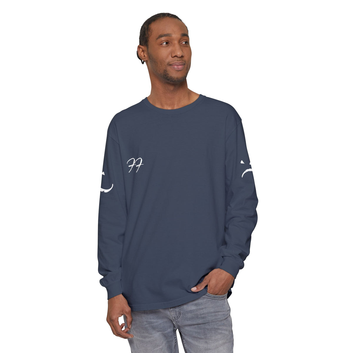 Friendly Fit Long Sleeve Tee (Dark Colors)